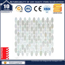 Oval Form Glas Mosaik Kse9308